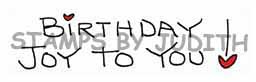H-127 Birthday Joy